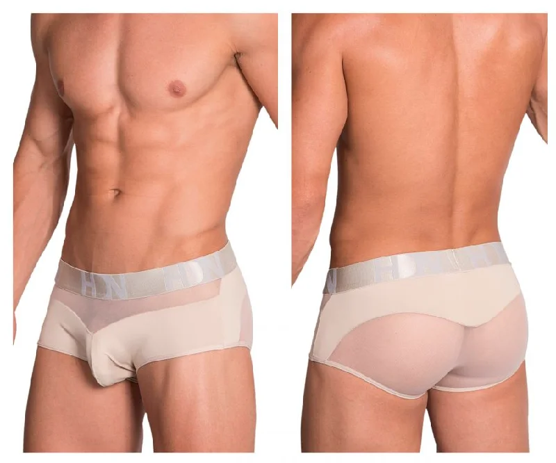 men's modal trunks pack-Hidden 952 Mesh Trunks Color Beige