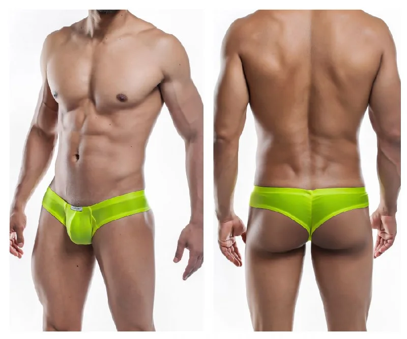 men's designer underwear multipack-Joe Snyder JS22-Pol Polyester Mini Cheek Color Yellow-Poly