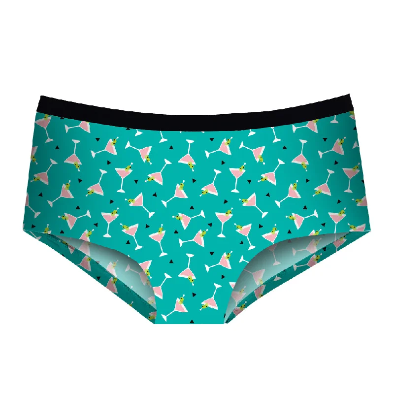 men's warm boxer shorts-Martini - Cheeky Brief