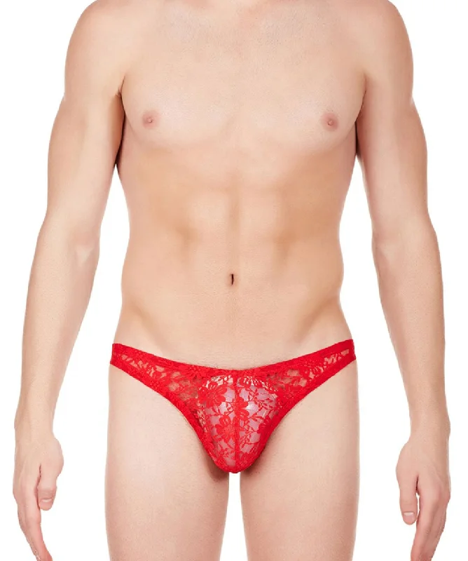 men's anti-chafing underwear multipack-Lace Bikini