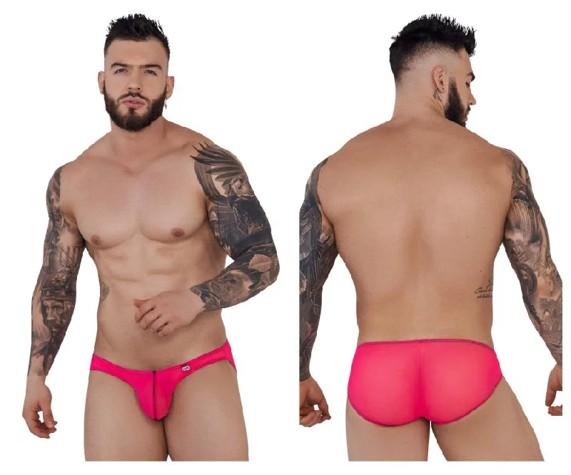 men's soft underwear-Pikante PIK 1277 Sonar Briefs Color Fuchsia