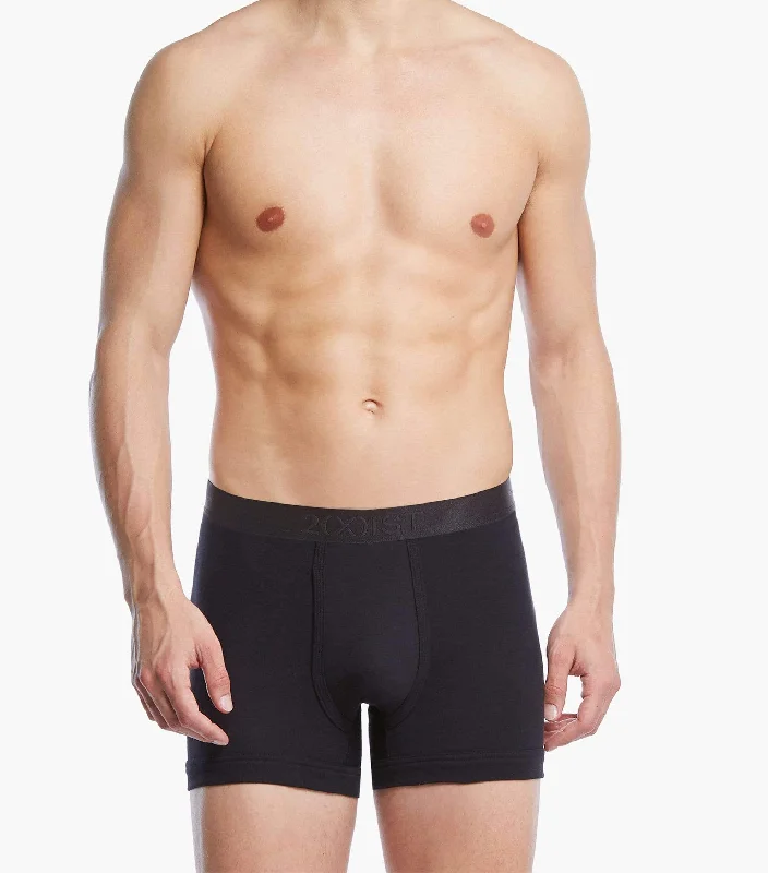 men's moisture-wicking underwear delivery-Pima Cotton Boxer Brief