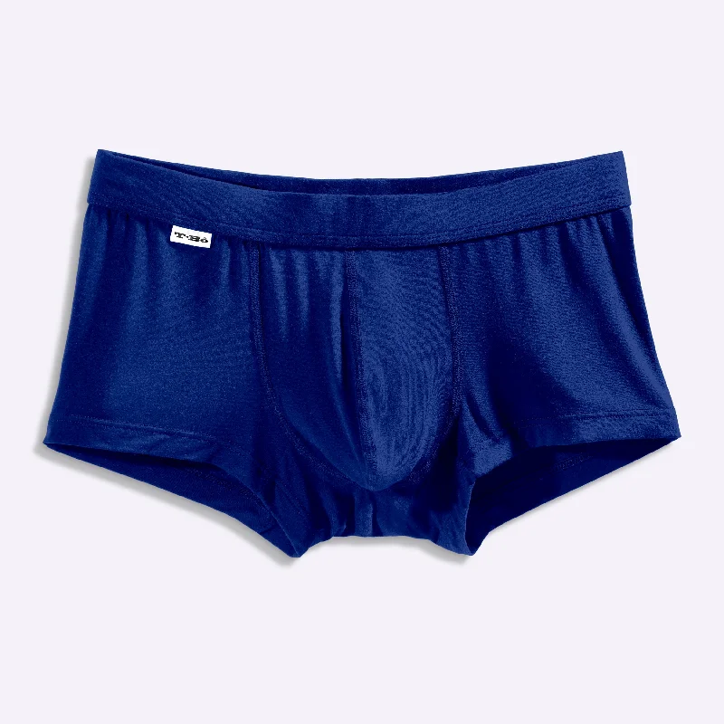 men's long-leg briefs-The Blue Depths Trunk