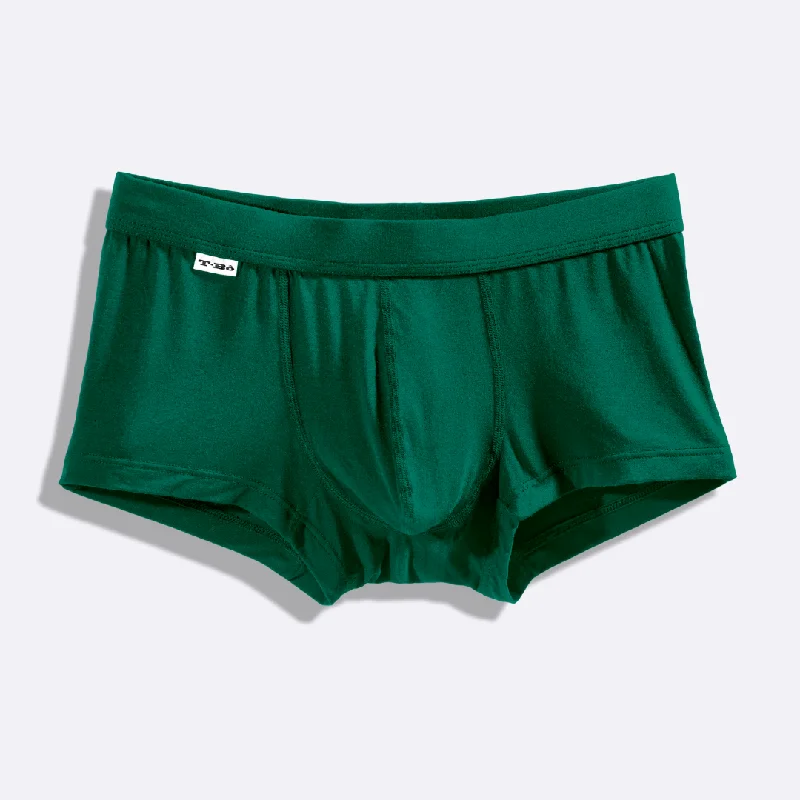 men's bamboo boxer briefs-The Evergreen Trunk