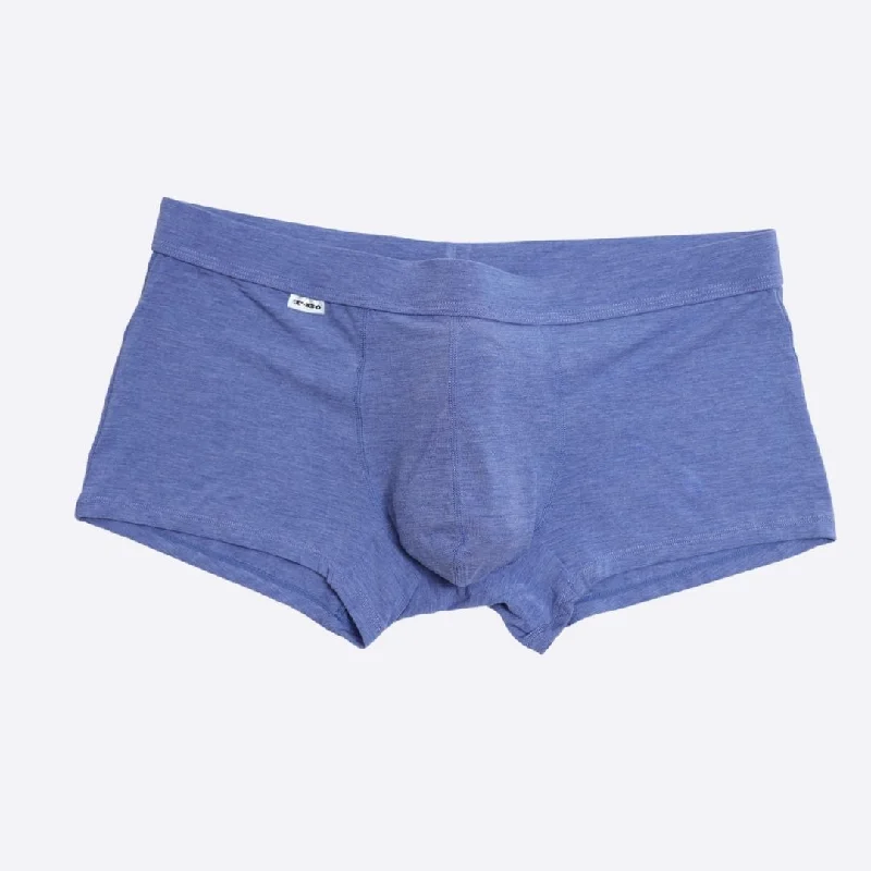 men's lightweight boxer shorts-The Periwinkle Purple Heather Trunk