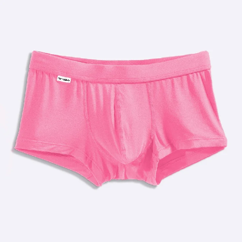 men's thermal underwear-The Pink Peacock Trunk