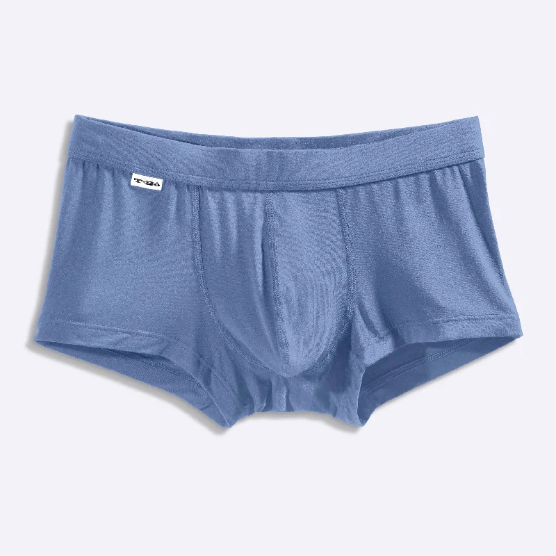 men's cooling briefs-The Serenity Blue Trunk