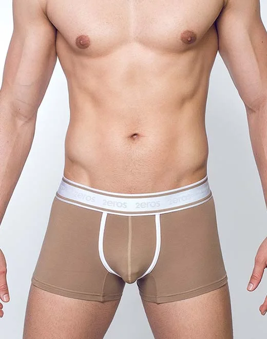 men's workout underwear for exercise-Titan - Trunk Underwear - Amphora Brown