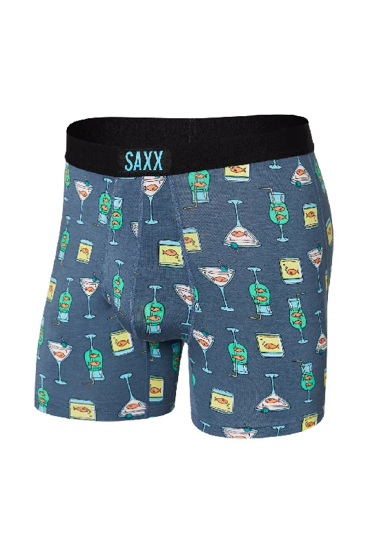 men's athletic underwear subscription-SAXX Men's Ultra Soft Boxer Brief Fly