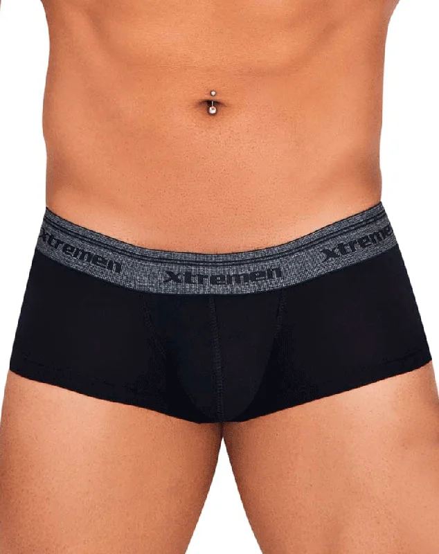 men's fitted underwear-Xtremen 91140 Ultra-soft Trunks