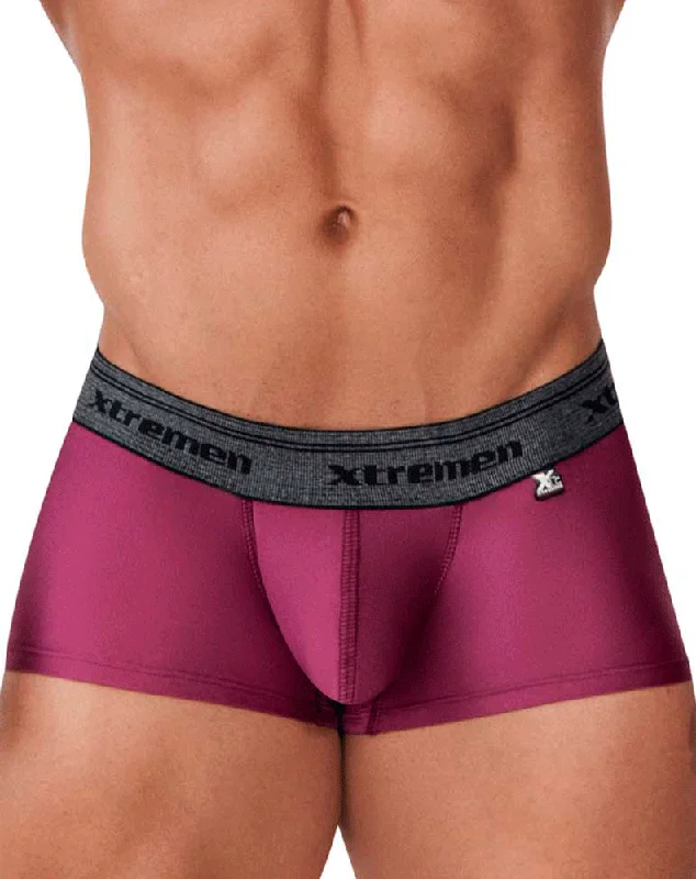 men's compression underwear-Xtremen 91151 Destellante Trunks